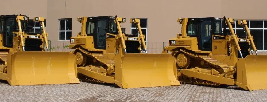 Máquinas Caterpillar Linha Amarela - Trator de Esteiras D6