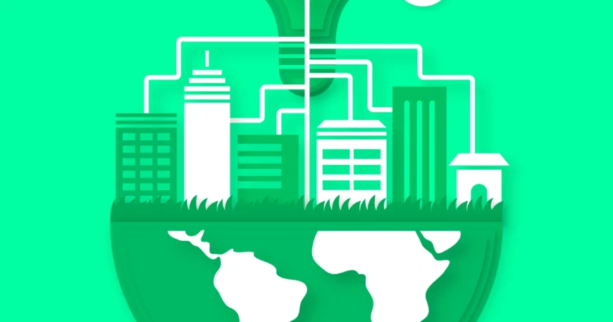 sustentabilidade na construção civil, harmonia na natureza.